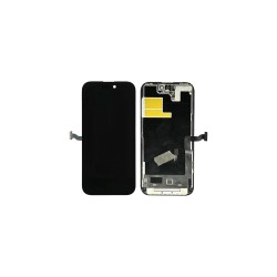 RJ SOFT OLED Οθόνη LCD με Μηχανισμό Αφής για iPhone 14 Pro Max Μαύρο