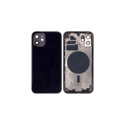 Back Housing / Πίσω Καπάκι Για Apple Iphone 12 Μαύρο