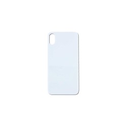 Back Cover Glass Για Apple Iphone X Silver