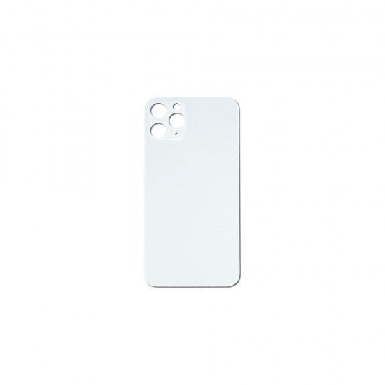 Ανταλλακτικά-Back Cover Glass Για Apple Iphone 11 Pro Silver