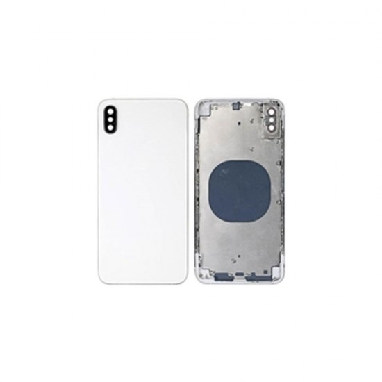 Ανταλλακτικά-Back Housing / Πίσω Καπάκι Για Apple Iphone XS SILVER