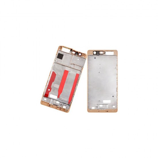 Μεσαίο Πλαίσιο Οθόνης LCD Middle Frame για Huawei P9 Χρυσό