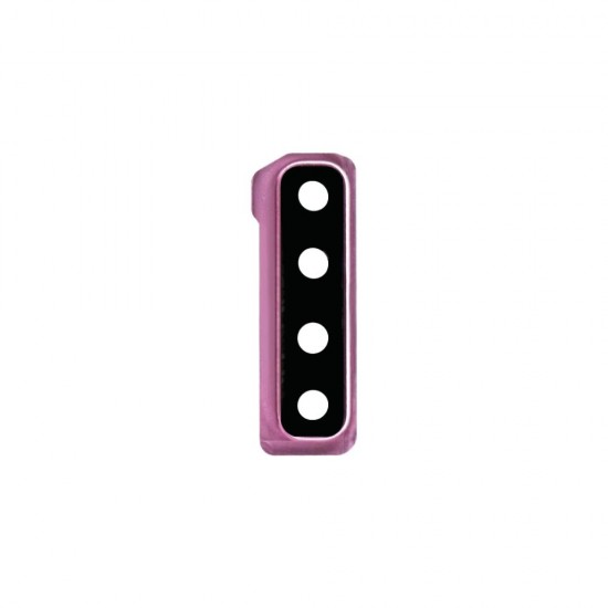 Τζαμάκι Κάμερας / Camera Glass Cover με πλαίσιο για Samsung Galaxy A9 2018 / A920 Μώβ