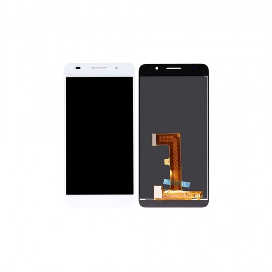 Οθόνη με Μηχανισμό Αφής / LCD with Touch Screen για Huawei Honor 6 Λευκό