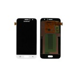 Γνήσια Οθόνη LCD Και Μηχανισμός Αφής για Samsung Galaxy J1 2016 SM-J120F GH97-18224A Λευκό (Service Pack)