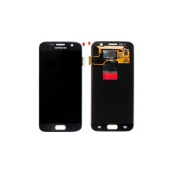 Γνήσια Οθόνη LCD και Μηχανισμός Αφής για Samsung Galaxy S7 G930F GH97-18523A Μαύρο (Service Pack)