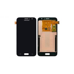 Γνήσια Οθόνη LCD και Μηχανισμός Αφής για Samsung Galaxy J1 2016 J120F GH97-18224C Μαύρο (Service Pack)