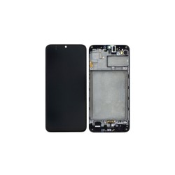 Γνήσια Οθόνη LCD και Μηχανισμός Αφής για Samsung Galaxy M30S M307F LCD GH82-21266A Μαύρο (Service Pack)