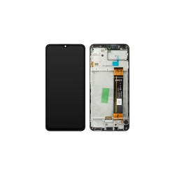 Γνήσια Οθόνη LCD Και Μηχανισμός Αφής για Samsung Galaxy A23 4G 2022 A235 GH82-28563A Μαύρο (Service Pack)