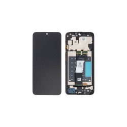 Γνήσια Οθόνη LCD Και Μηχανισμός Αφής για Samsung Galaxy A05s A057G GH81-24364A Μαύρο (Service Pack)