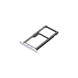 Υποδοχή κάρτας SIM και SD Tray για Xiaomi Redmi Note 8 Pro Ασημί