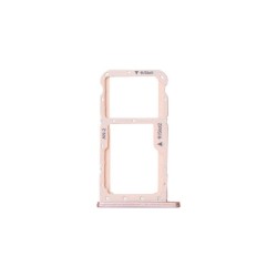 Υποδοχή κάρτας SIM και SD Tray για Huawei P20 Lite Ροζ