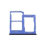 Υποδοχή Διπλής Κάρτας Sim και SD Card / Dual Sim Tray and SD Card για Samsung Galaxy A31 A315 Μαύρο