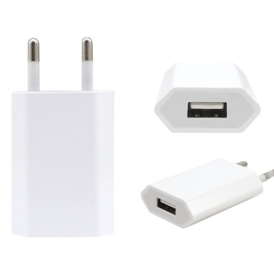 Φόρτιση-Φορτιστής adaptor Apple iPhone (Bulk).