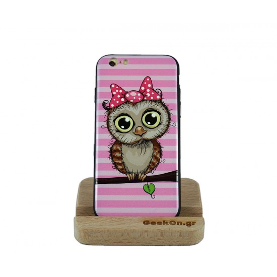 Αξεσουάρ-Θήκη IKAKU iPhone 6/6S Lady Owl