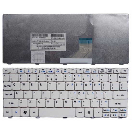 Ανταλλακτικά-Πληκτρολόγιο Acer Aspire One D257 D260 D270 D271 ZH9 532h